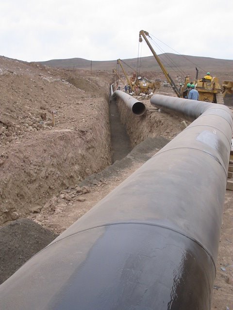 Construcción Y Montaje Conducción Aguas Frescas Sewell A Colon, Proyecto Acb