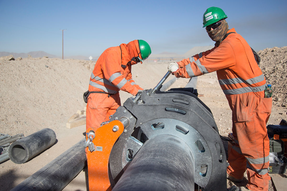 Construcción y Montaje Sistema Aducción Agua Fresca tramo Preco Nº 2 – Ex Garita Nº 5