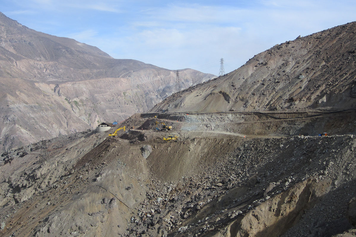Mejoramiento de Camino Tramo Nº3 Camino Caletones Sewell Primera Etapa Proyecto Nuevo Nivel Mina