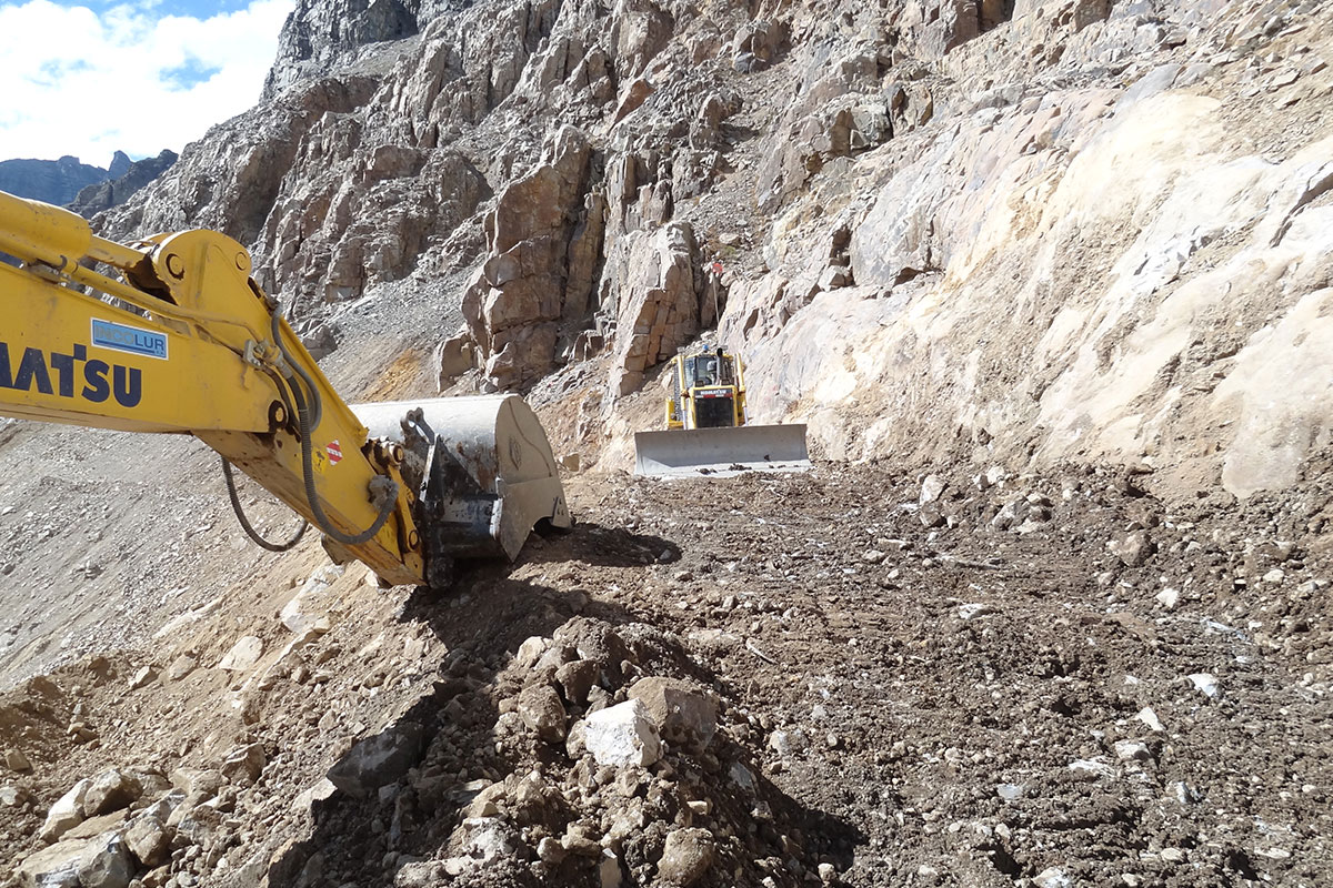 Mejoramiento de Camino Tramo Nº3 Camino Caletones Sewell Primera Etapa Proyecto Nuevo Nivel Mina