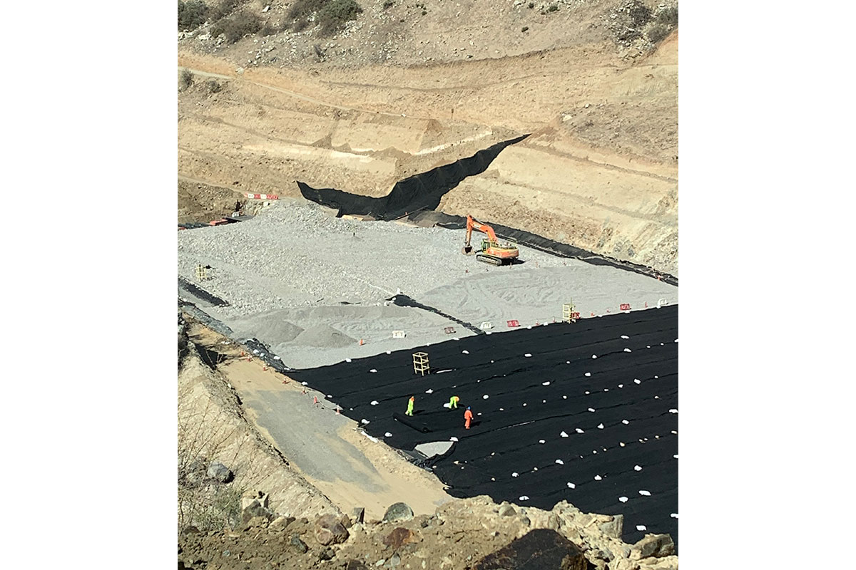 Construcción Drenes 3 – Tranque El Mauro