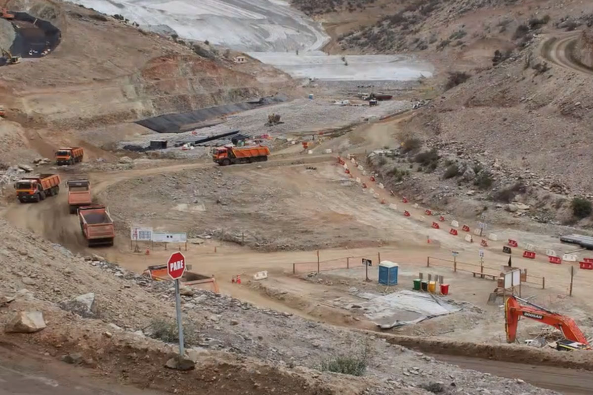 Construcción Drenes 3 – Tranque El Mauro